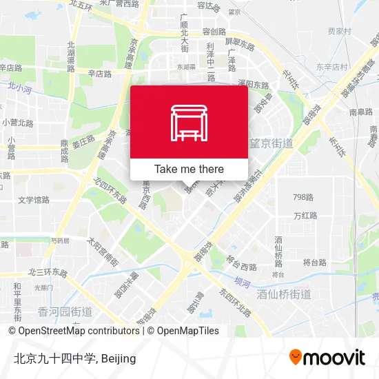 北京九十四中学 map