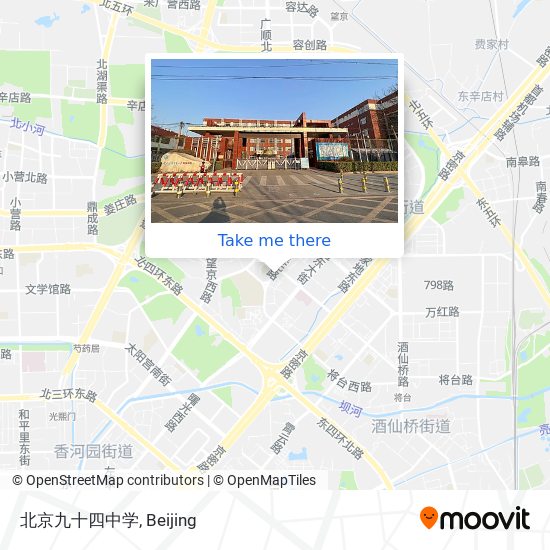 北京九十四中学 map