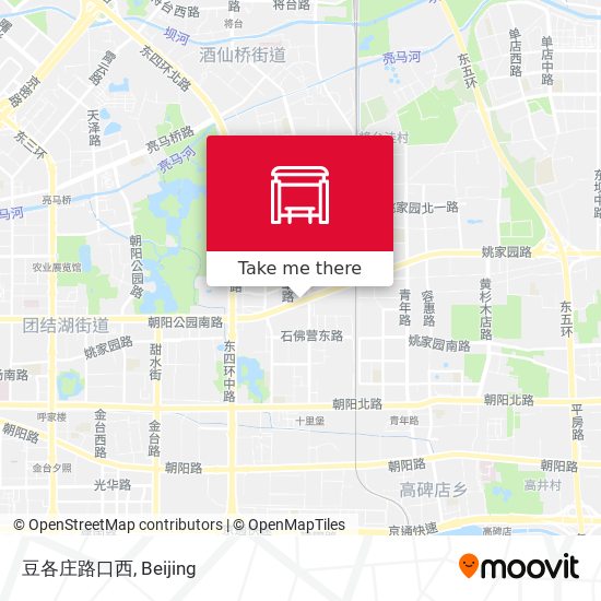 豆各庄路口西 map