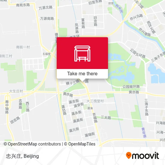 忠兴庄 map