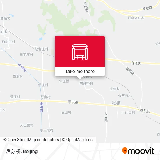 后苏桥 map