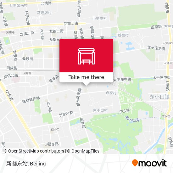 新都东站 map