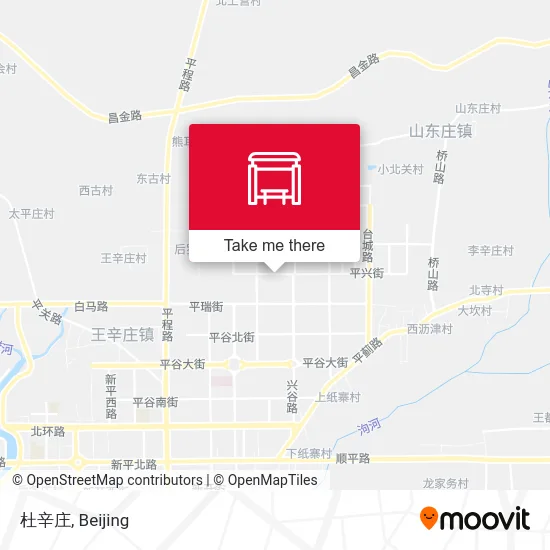 杜辛庄 map