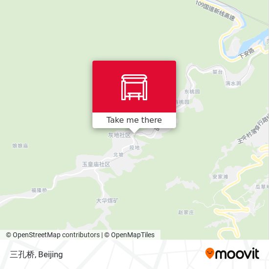 三孔桥 map