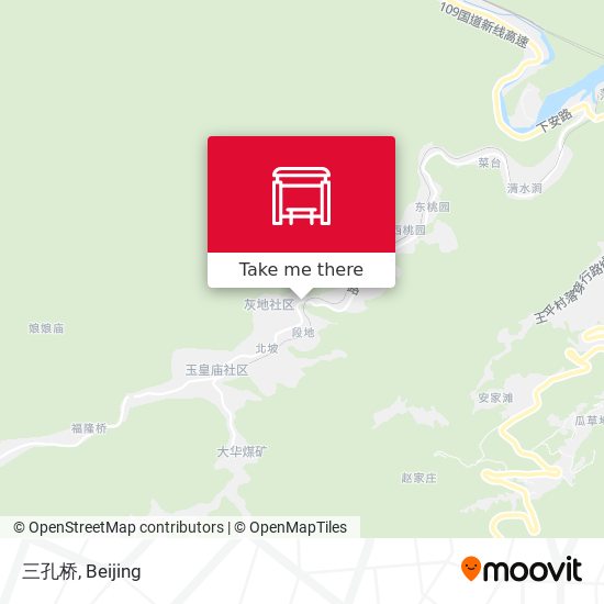 三孔桥 map