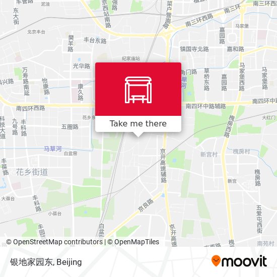 银地家园东 map