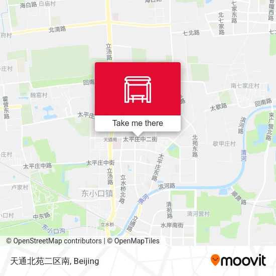 天通北苑二区南 map