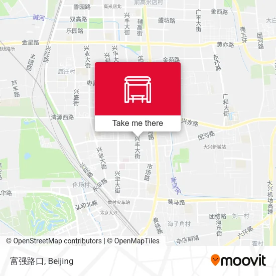 富强路口 map