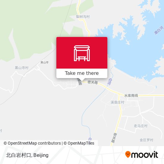 北白岩村口 map