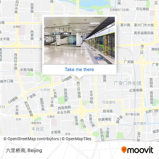 六里桥南 map