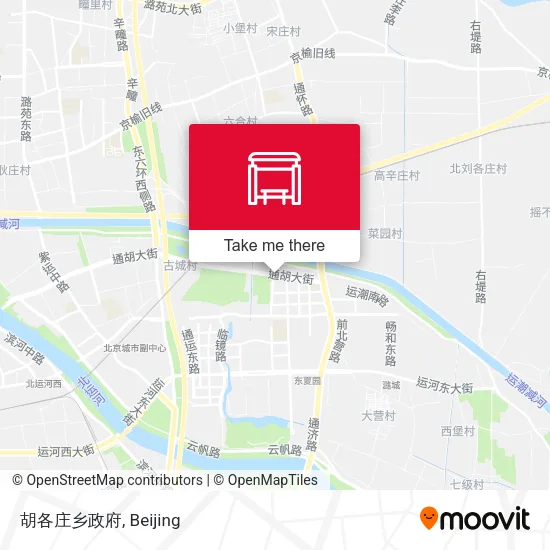 胡各庄乡政府 map