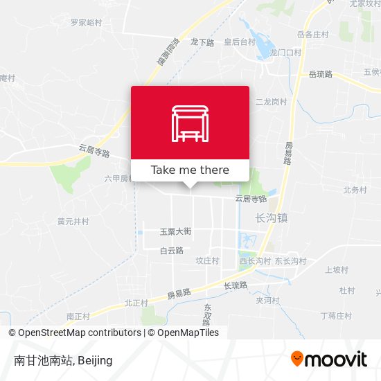 南甘池南站 map