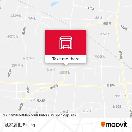 魏家店北 map
