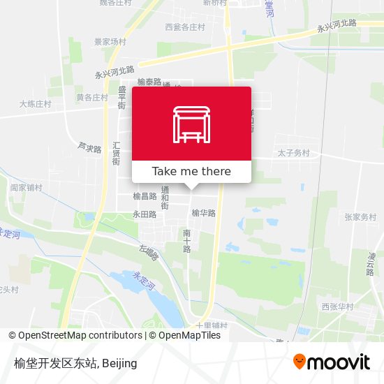 榆垡开发区东站 map