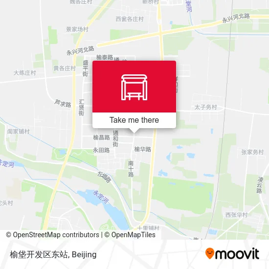 榆垡开发区东站 map