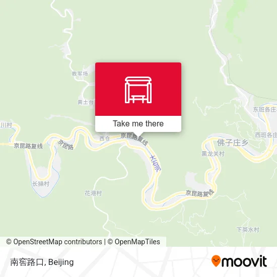 南窖路口 map