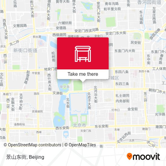 景山东街 map