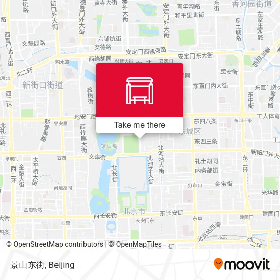 景山东街 map