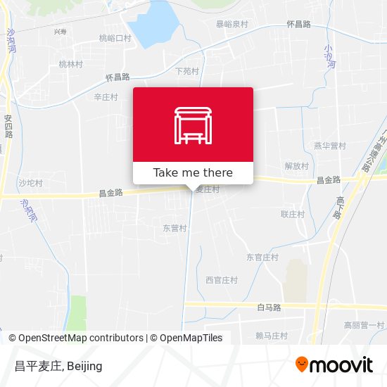 昌平麦庄 map