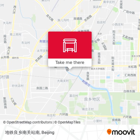 地铁良乡南关站南 map