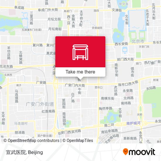 宣武医院 map