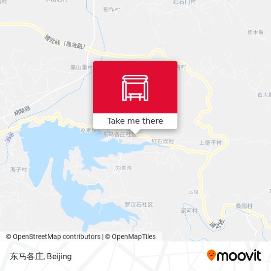 东马各庄 map