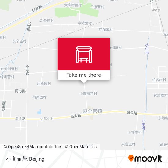 小高丽营 map