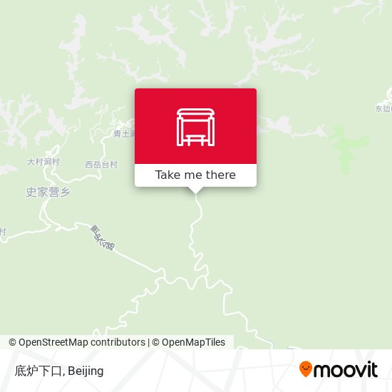 底炉下口 map