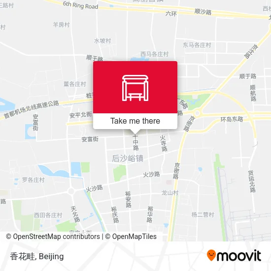 香花畦 map