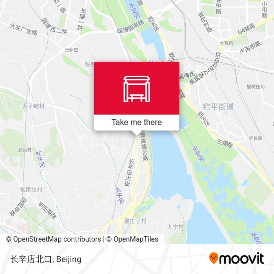 长辛店北口 map