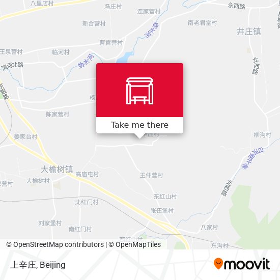 上辛庄 map