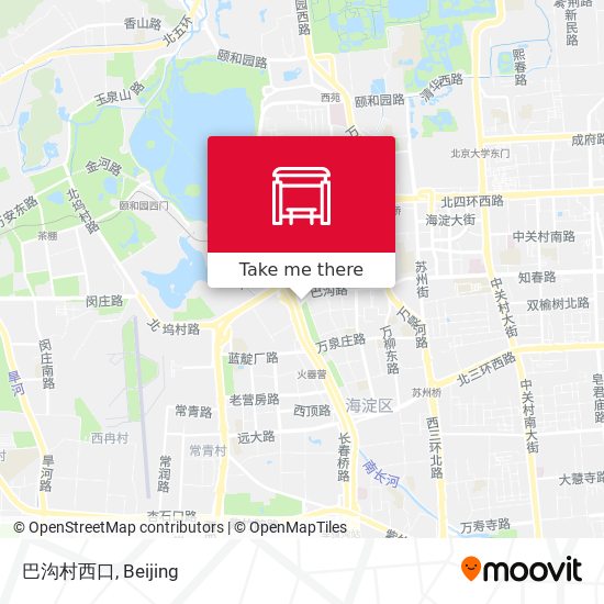 巴沟村西口 map