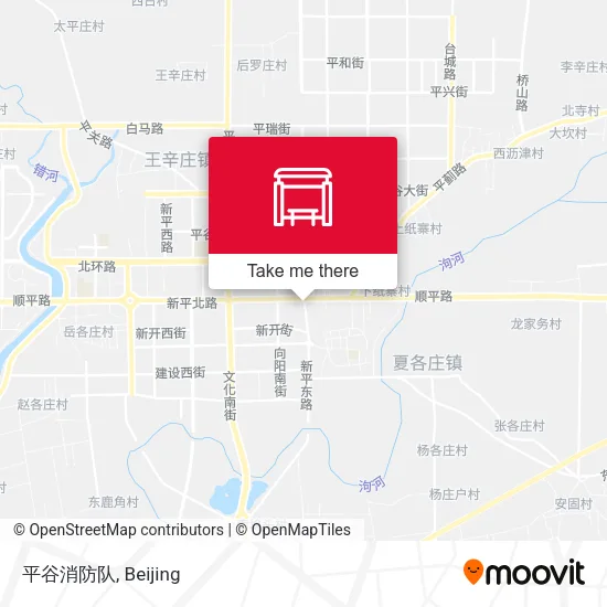 平谷消防队 map
