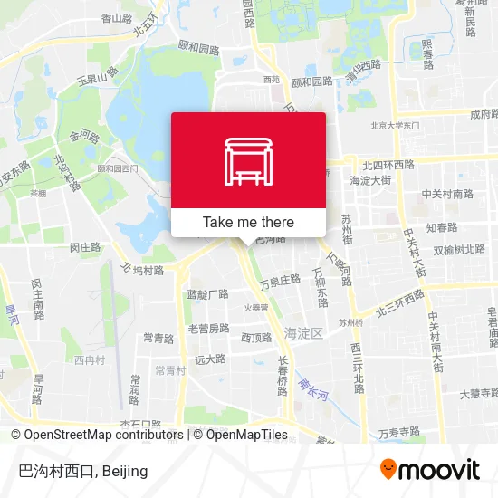 巴沟村西口 map