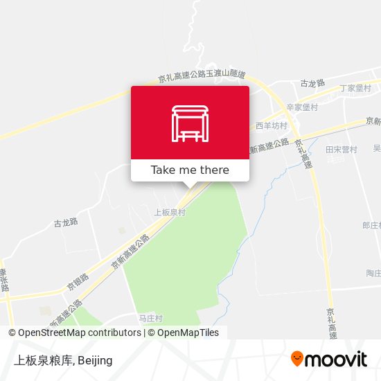 上板泉粮库 map