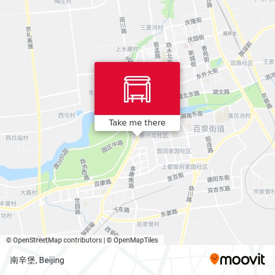南辛堡 map