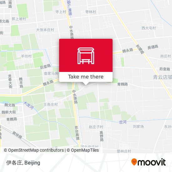 伊各庄 map