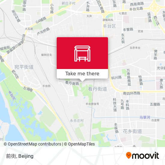前街 map