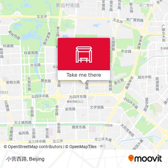 小营西路 map
