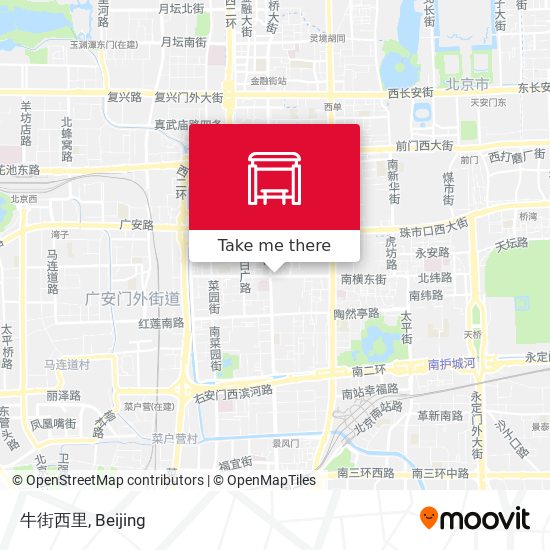 牛街西里 map