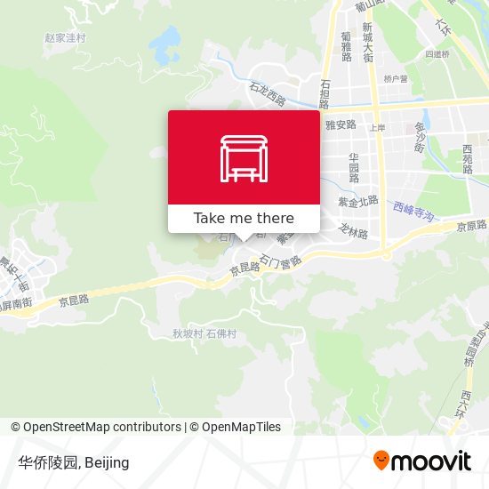 华侨陵园 map