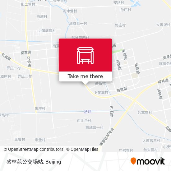 盛林苑公交场站 map