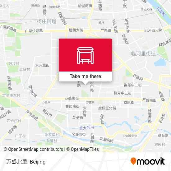 万盛北里 map