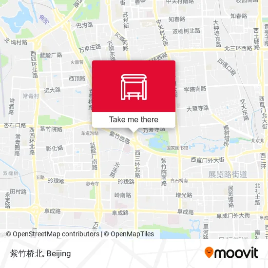 紫竹桥北 map
