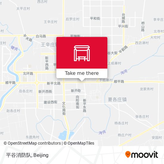 平谷消防队 map