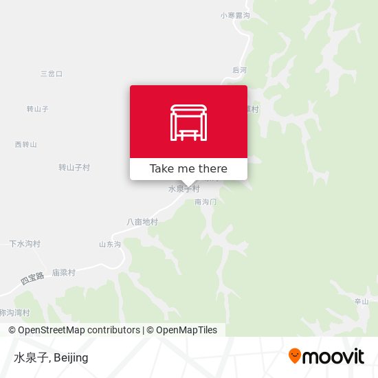 水泉子 map