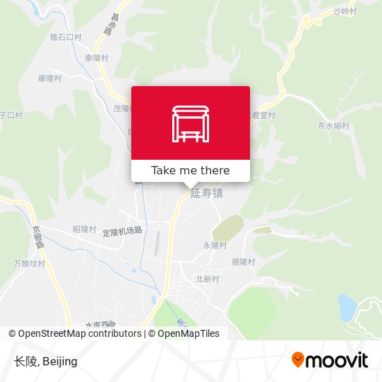 长陵 map