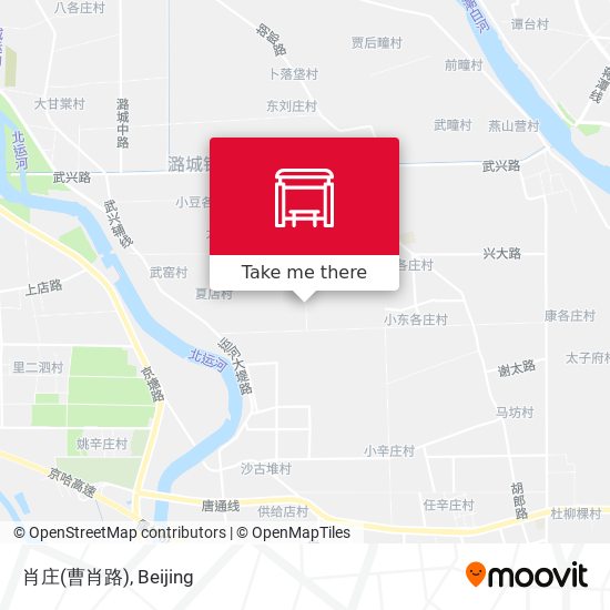 肖庄(曹肖路) map