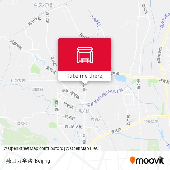 燕山万窑路 map