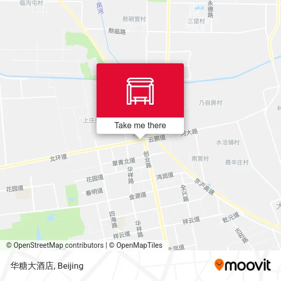 华糖大酒店 map